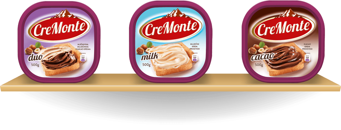 CreMonte proizvodi